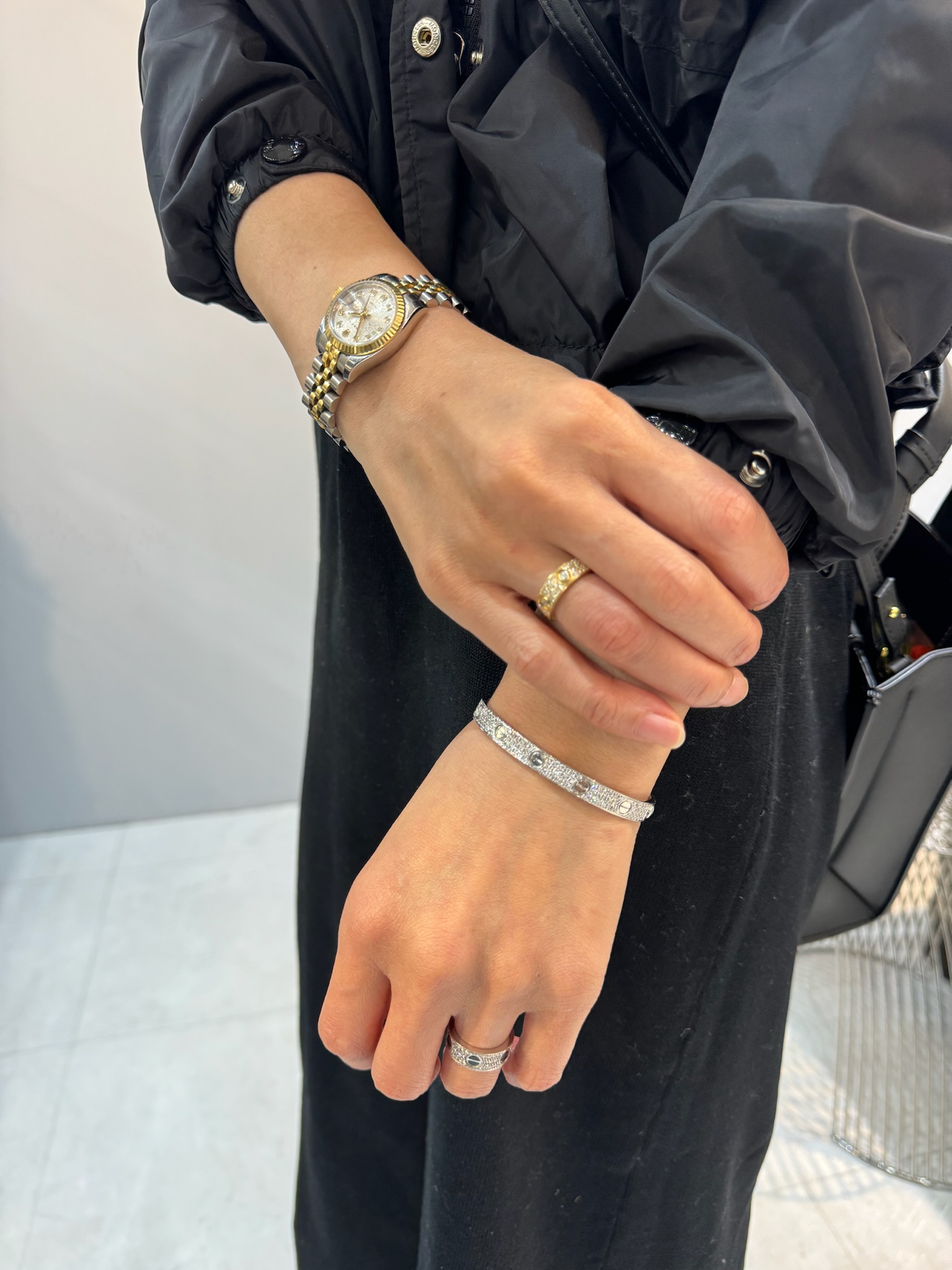 H様【CARTIER/ラブブレス WG ・ラブリング YG フルパヴェ&6Pビス ダイヤ】 | Blog | LE MIRAISE  Collection リ ミライズ コレクション