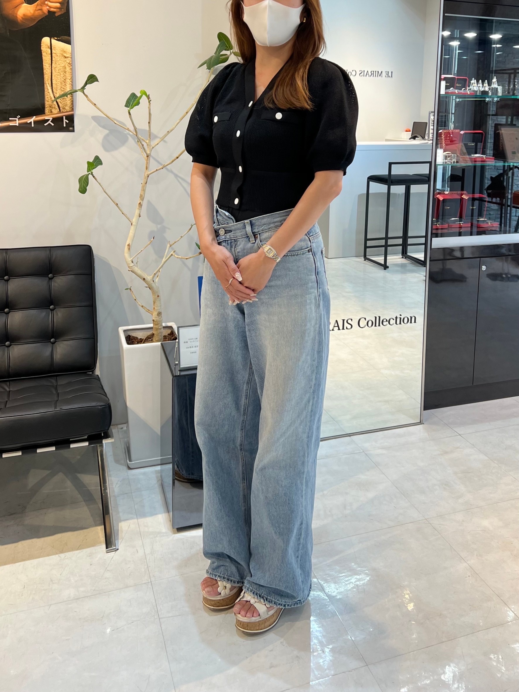 M様【CARTIER/パンテール SM コンビ 1ロウ 2重ダイヤ 】 | Blog | LE